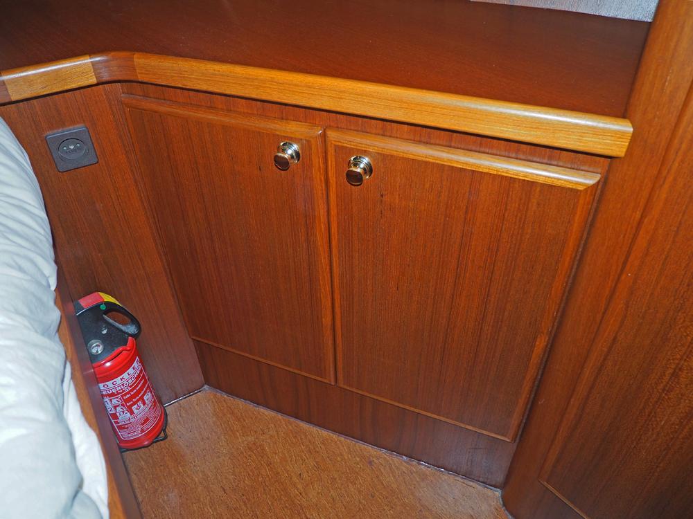 Achterkajuit, Accommodatie